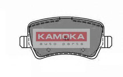 Комплект тормозных колодок, дисковый тормоз KAMOKA 24496