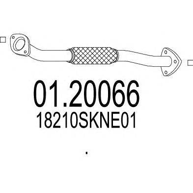 Труба выхлопного газа MTS 01.20066