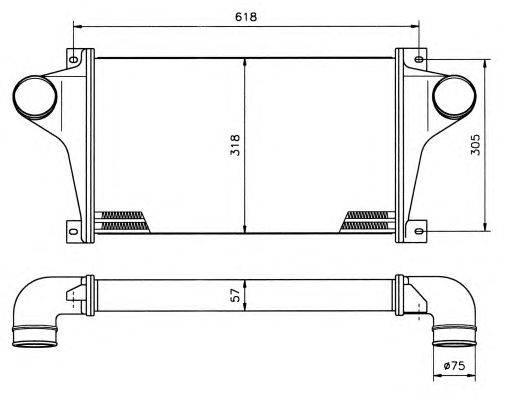 Интеркулер NRF 30810