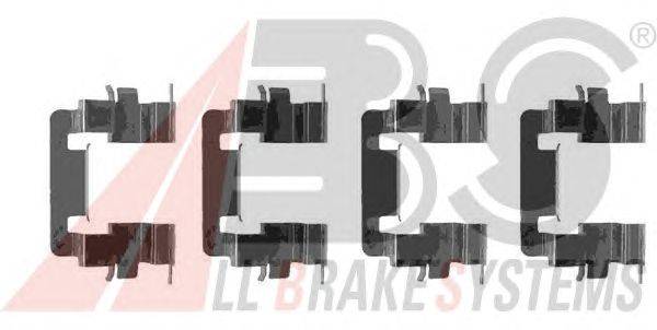 Комплектующие, колодки дискового тормоза CARRAB BRAKE PARTS 2261