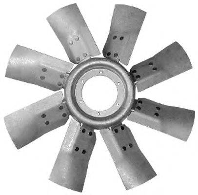 Крыльчатка вентилятора, охлаждение двигателя TRUCKTEC AUTOMOTIVE 01.19.025