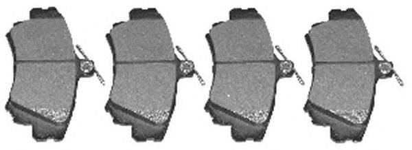 Комплект тормозных колодок, дисковый тормоз TRUCKTEC AUTOMOTIVE 03.35.036