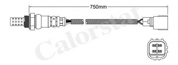 Лямбда-зонд CALORSTAT by Vernet LS140283