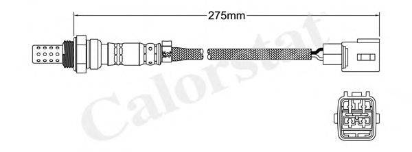 Лямбда-зонд CALORSTAT by Vernet LS140360