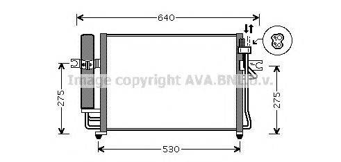 Конденсатор, кондиционер AVA QUALITY COOLING HY5090