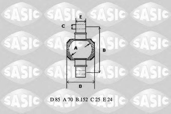 ремонтный комплект, рычаг подвески SASIC T773005