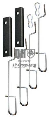 Комплектующие, колодки дискового тормоза JP GROUP BFK741