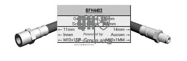 Тормозной шланг JP GROUP BFH4403