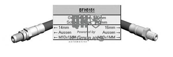 Тормозной шланг JP GROUP BFH5151