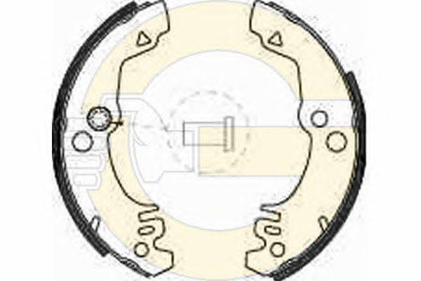 Комплект тормозных колодок GIRLING 5161353