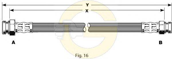 Тормозной шланг GIRLING 9001265