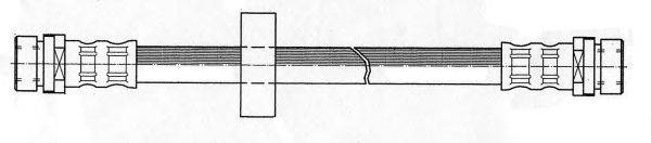 Тормозной шланг KAWE 511687