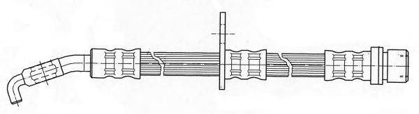 Тормозной шланг KAWE 511904