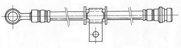 Тормозной шланг KAWE 510551