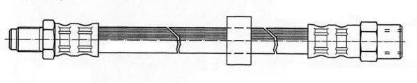 Тормозной шланг KAWE 511714