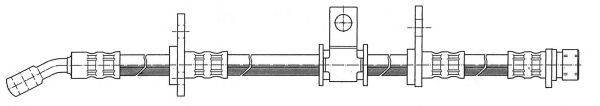 Тормозной шланг KAWE 511759