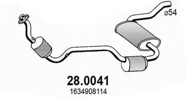 Катализатор ASSO 280041