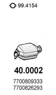 Катализатор ASSO 40.0002