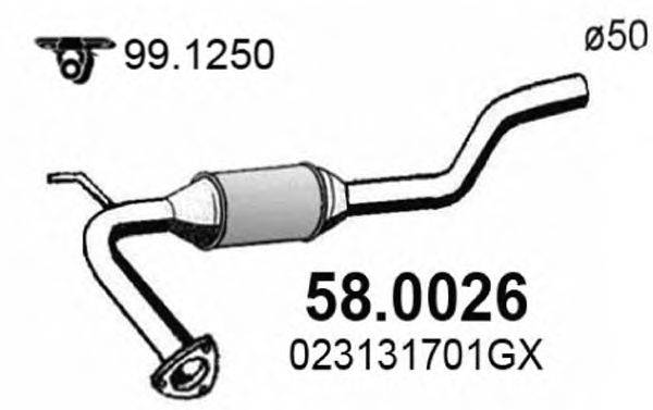 Катализатор ASSO 58.0026