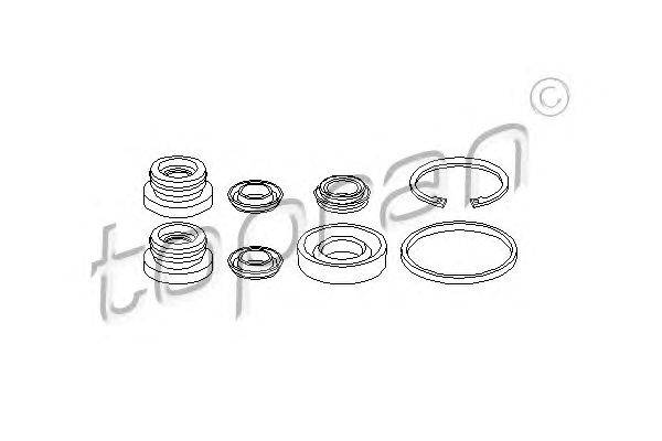 Ремкомплект, главный тормозной цилиндр TOPRAN 103528