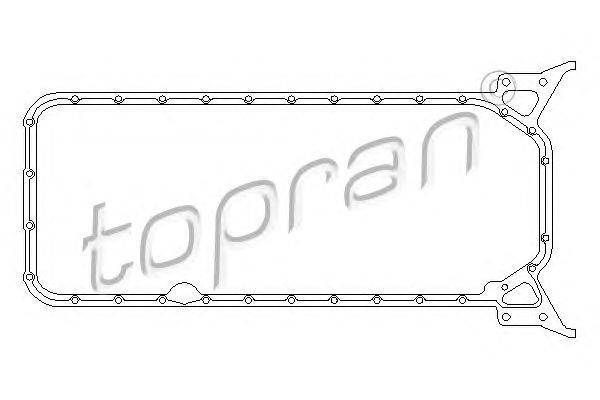 Прокладка, маслянный поддон TOPRAN 401227