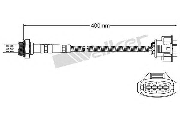 Лямбда-зонд WALKER PRODUCTS 250-24647