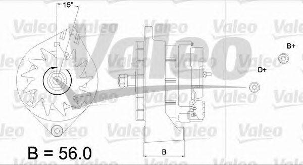 Генератор VALEO 436267