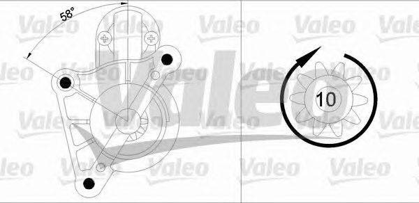 Стартер VALEO 455900