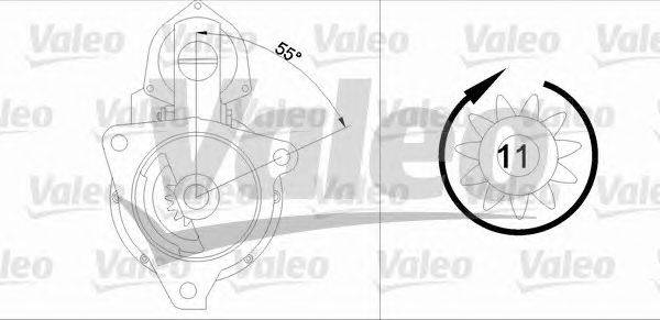 Стартер VALEO 458174