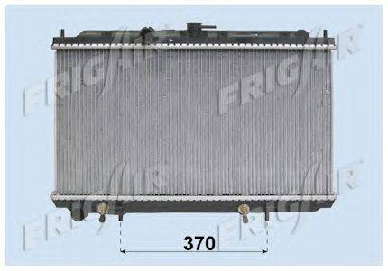 Радиатор, охлаждение двигателя FRIGAIR 0121.3051