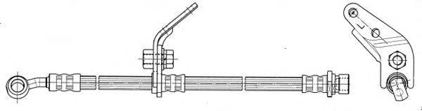 Тормозной шланг CEF 512573