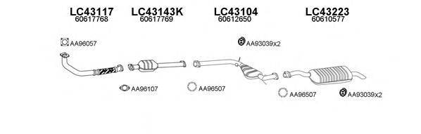 Система выпуска ОГ VENEPORTE 430032
