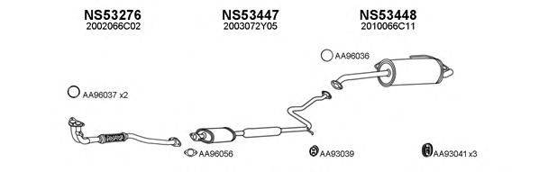 Система выпуска ОГ VENEPORTE 530134