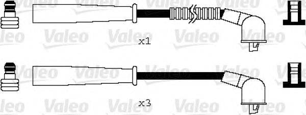 Комплект проводов зажигания VALEO 346084