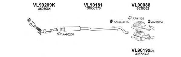 Система выпуска ОГ VENEPORTE 900065