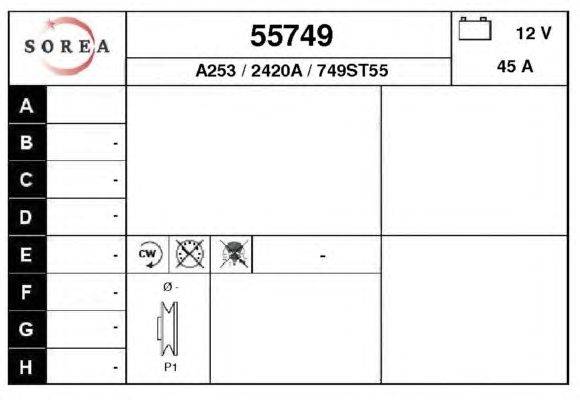 Генератор EAI 55749