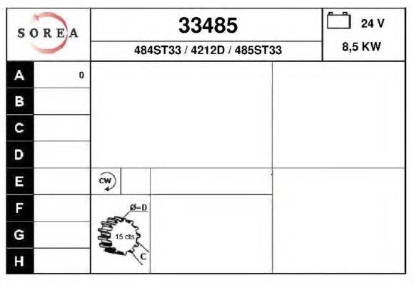 Стартер EAI 33485