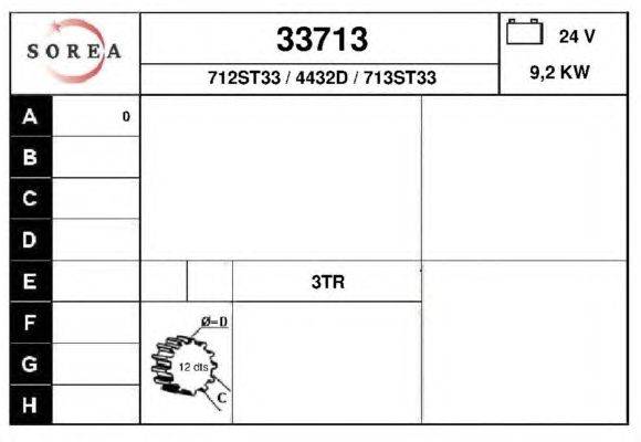 Стартер EAI 33713