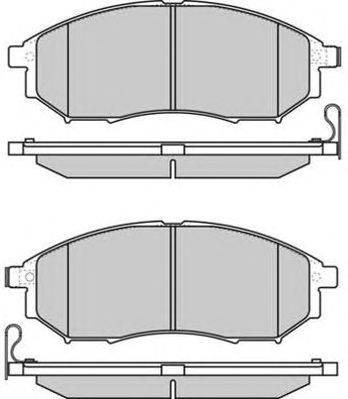 Комплект тормозных колодок, дисковый тормоз FREMAX 23697