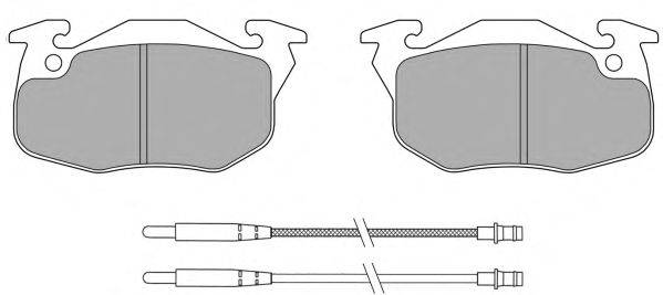 Комплект тормозных колодок, дисковый тормоз FREMAX FBP-0759