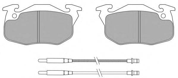Комплект тормозных колодок, дисковый тормоз FREMAX FBP-0761