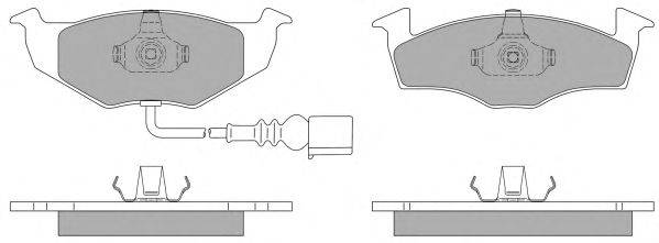 Комплект тормозных колодок, дисковый тормоз FREMAX FBP-0985-01