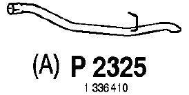 Труба выхлопного газа FENNO P2325