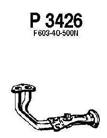 Труба выхлопного газа FENNO P3426