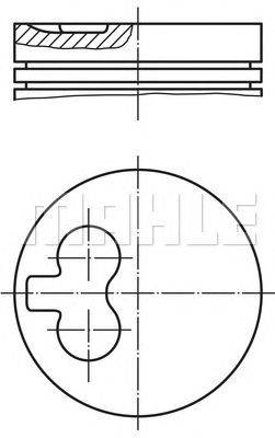 Поршень PERFECT CIRCLE 56 14978 D