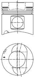 Поршень KOLBENSCHMIDT 94944600