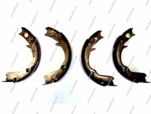 Комплект тормозных колодок NPS 0986487681