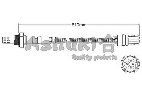 Лямбда-зонд ASHUKI 9200-48838