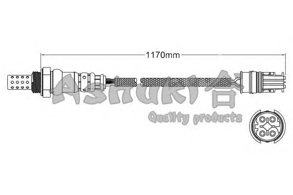 Лямбда-зонд ASHUKI 9200-49190