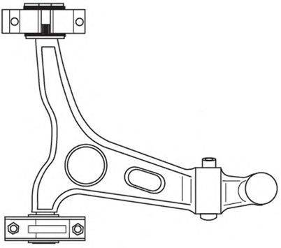 Рычаг независимой подвески колеса, подвеска колеса FRAP 2165